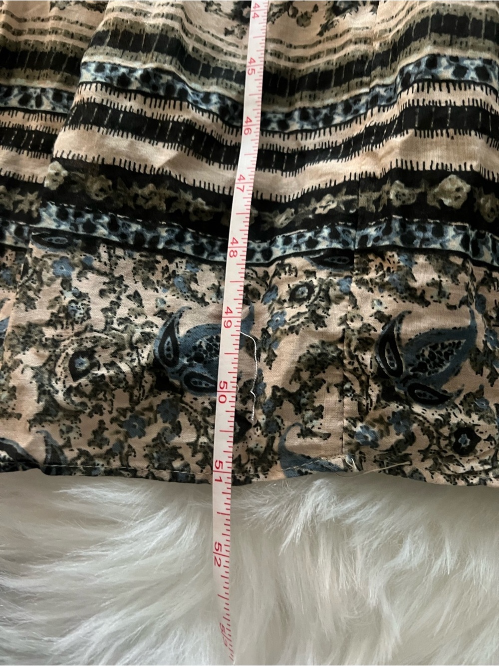 Free People Tangier Babydoll Printed Maxi Dress size Large - Picture 11 of 11